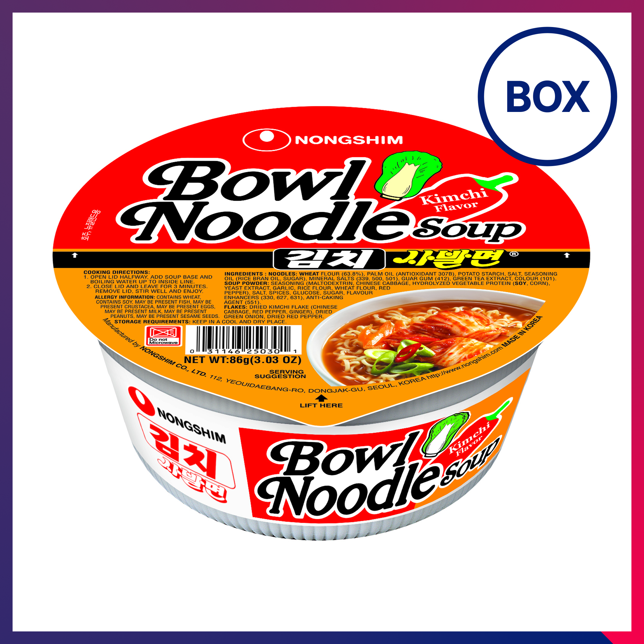 Big Bowl Noodle Kimchi