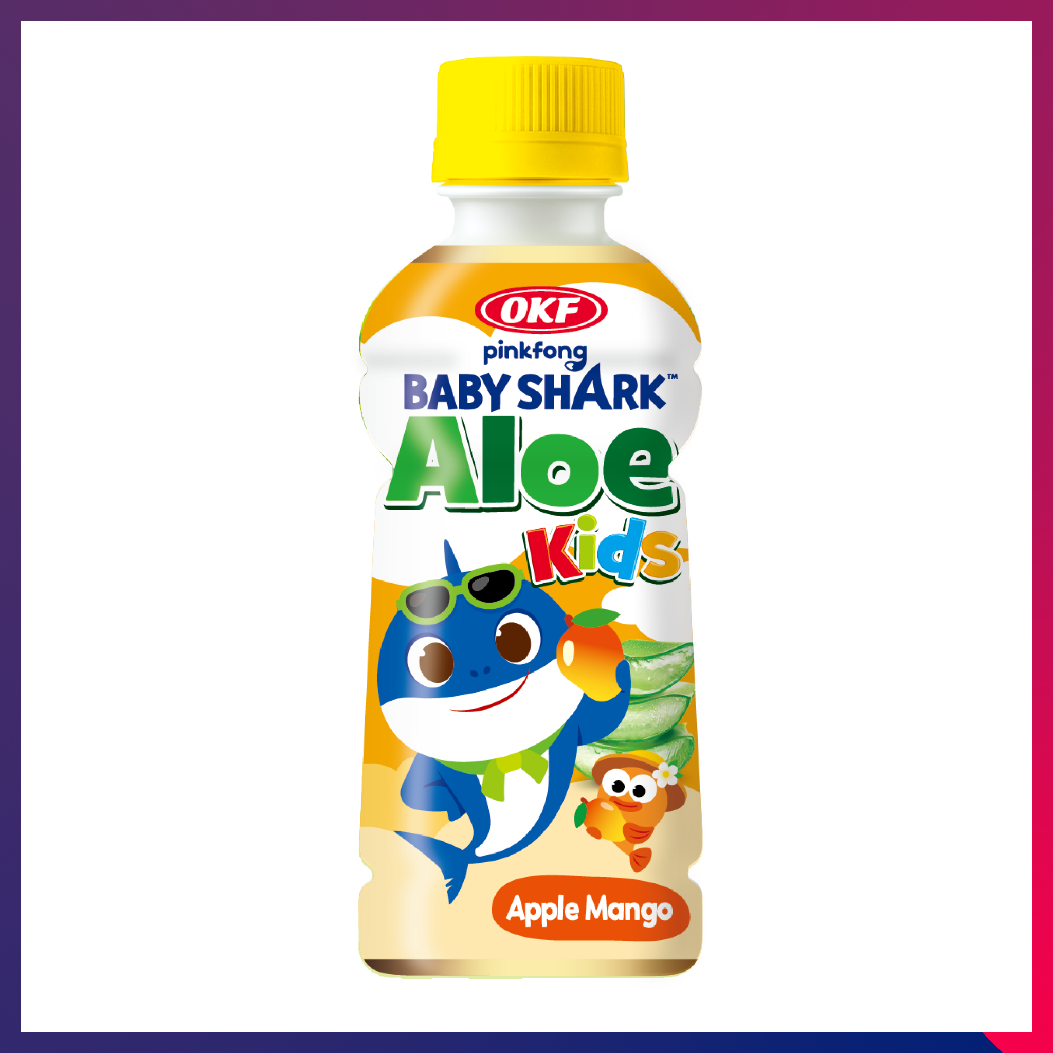 Babyshark Aloe Kids Apple Mango 240ML*24