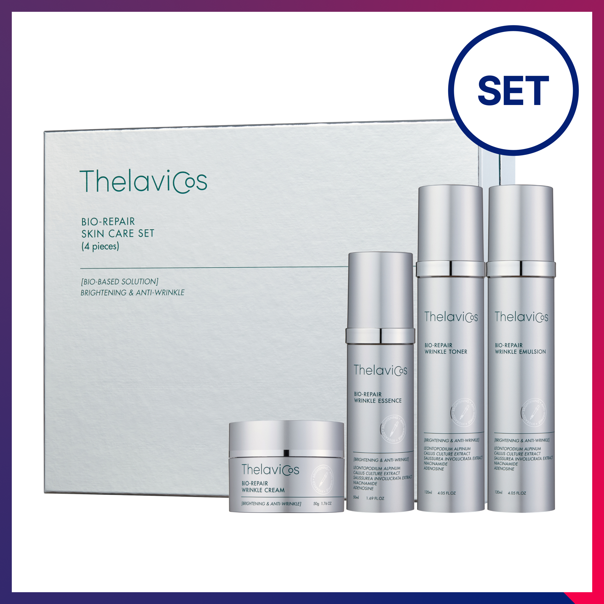Thelavicos Bio-Repair Skin Care 4-Piece Set