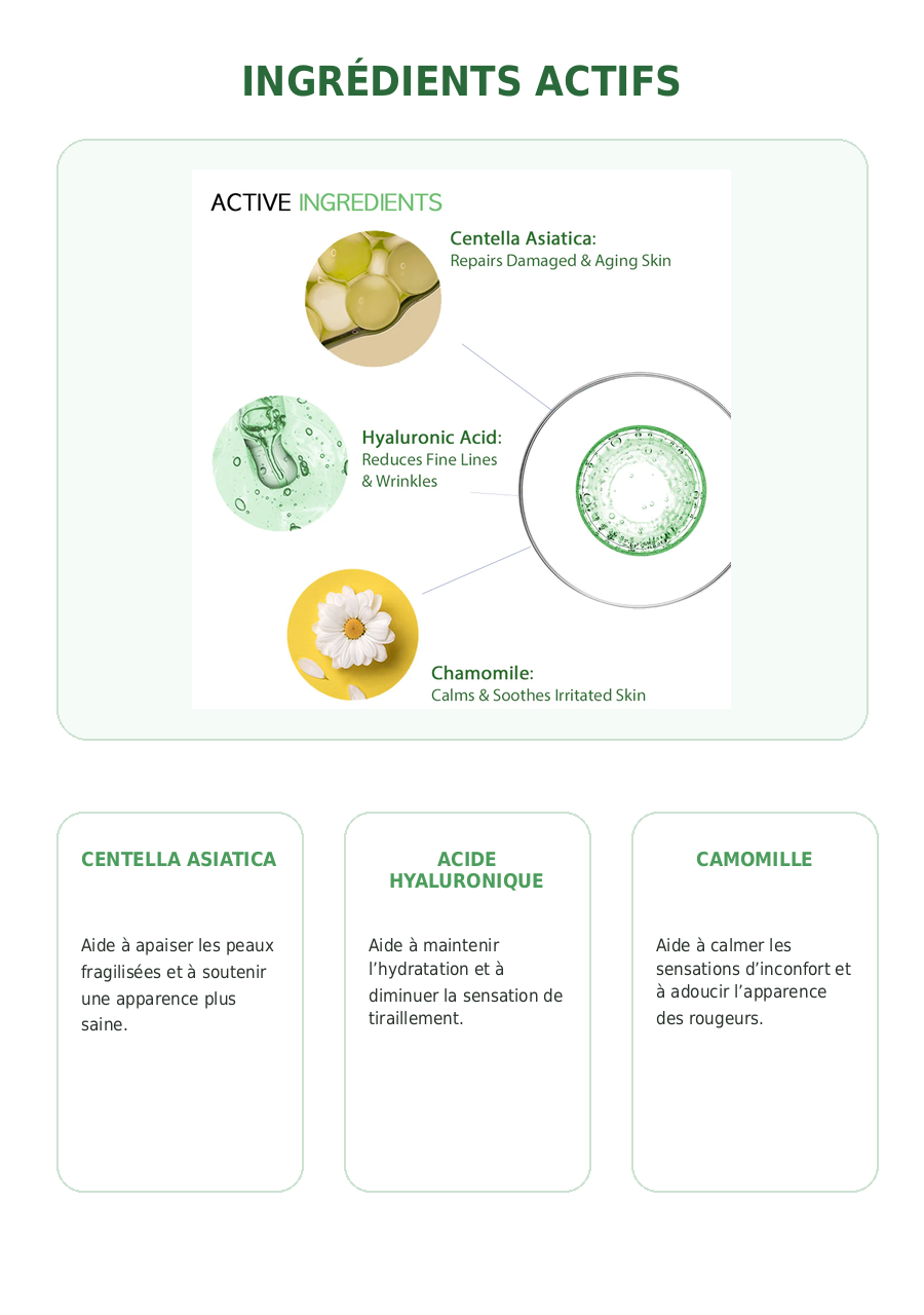 Cica Soothing Mask 10pcs