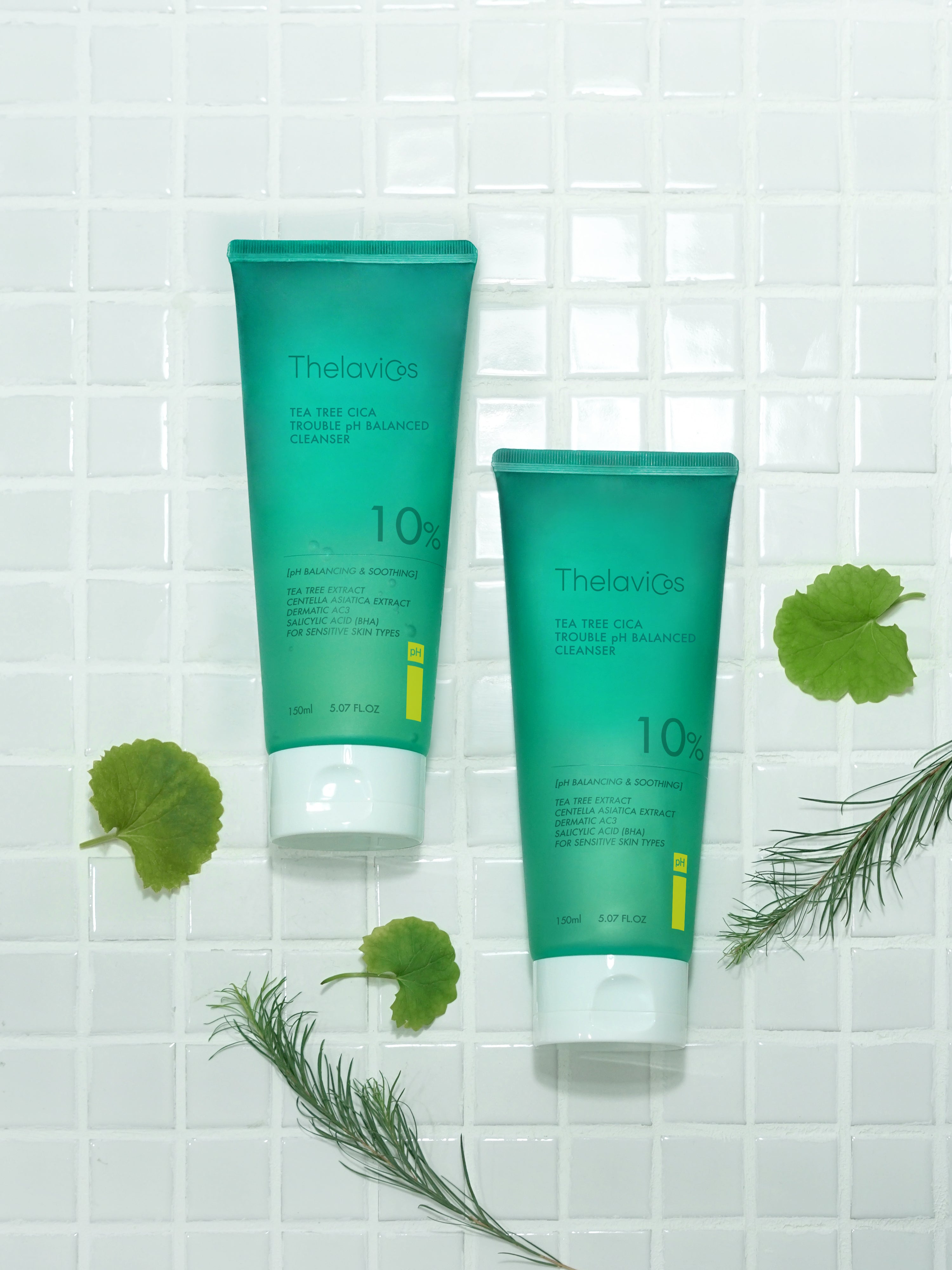 Thelavicos Tea Tree Cica Trouble Ph Balanced Cleanser 150ml