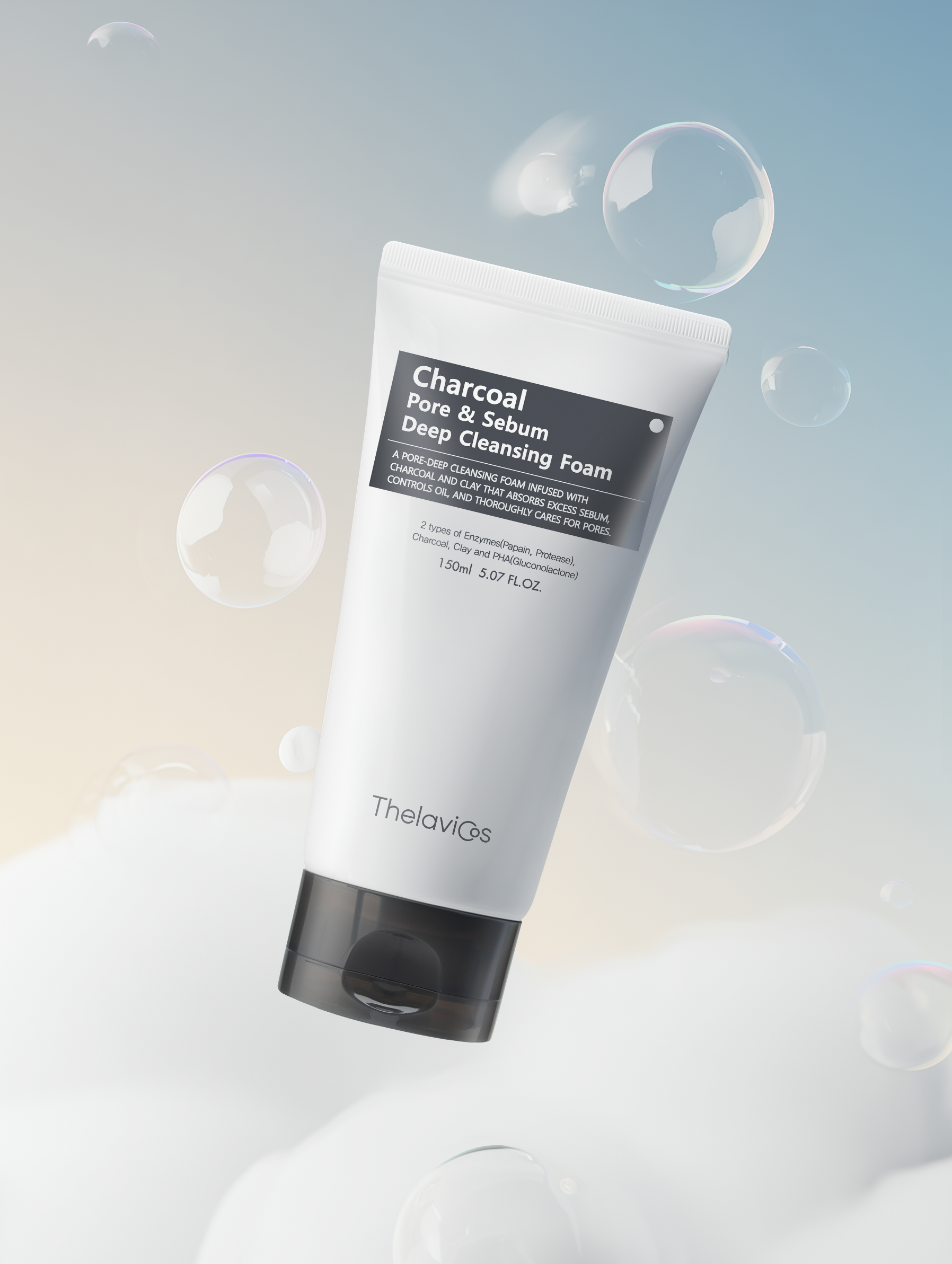 Thelavicos Pore&Sebum Deep Cleansing Foam 150ml