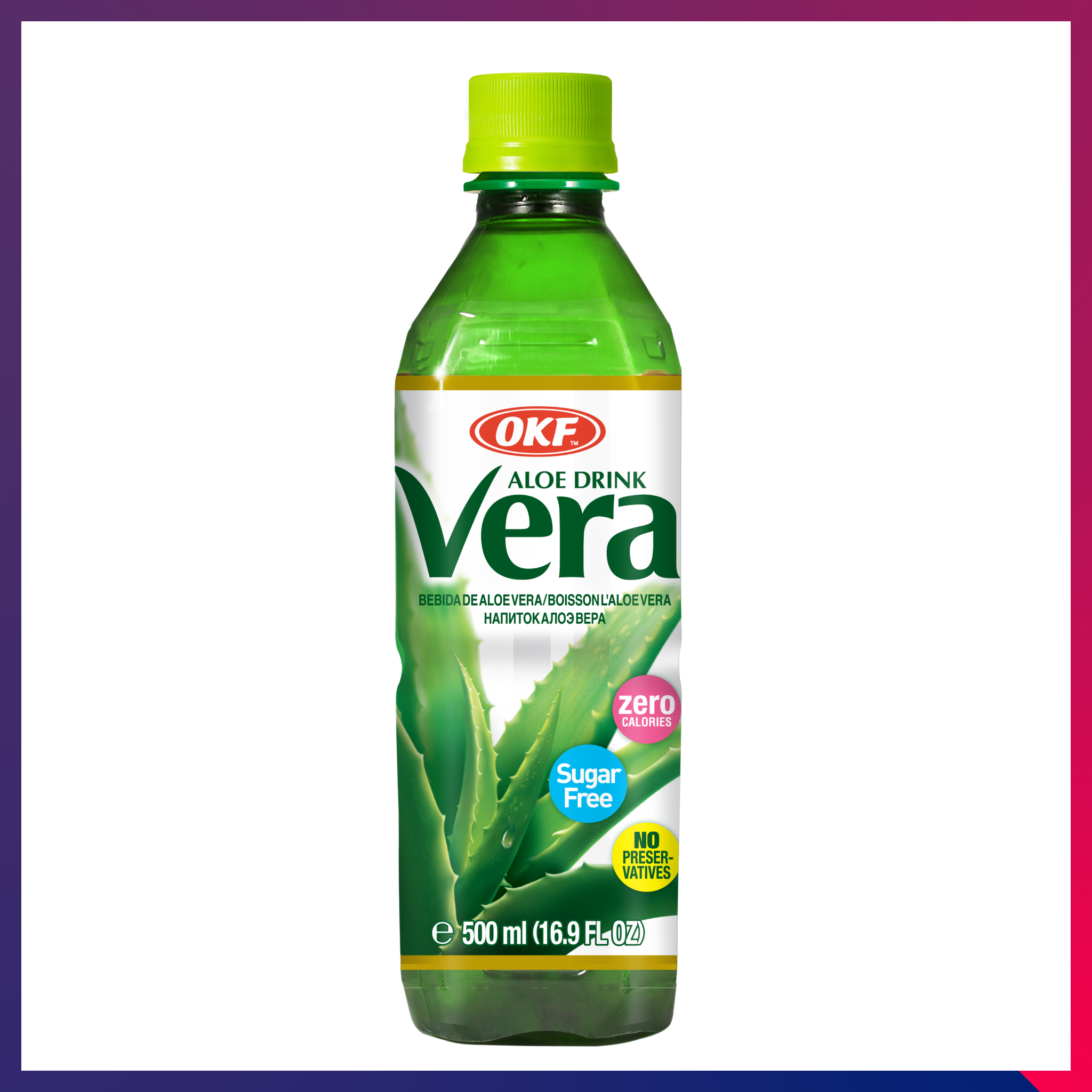 Vera Aloe (sugar free)(EAN)(F) 500ML*20