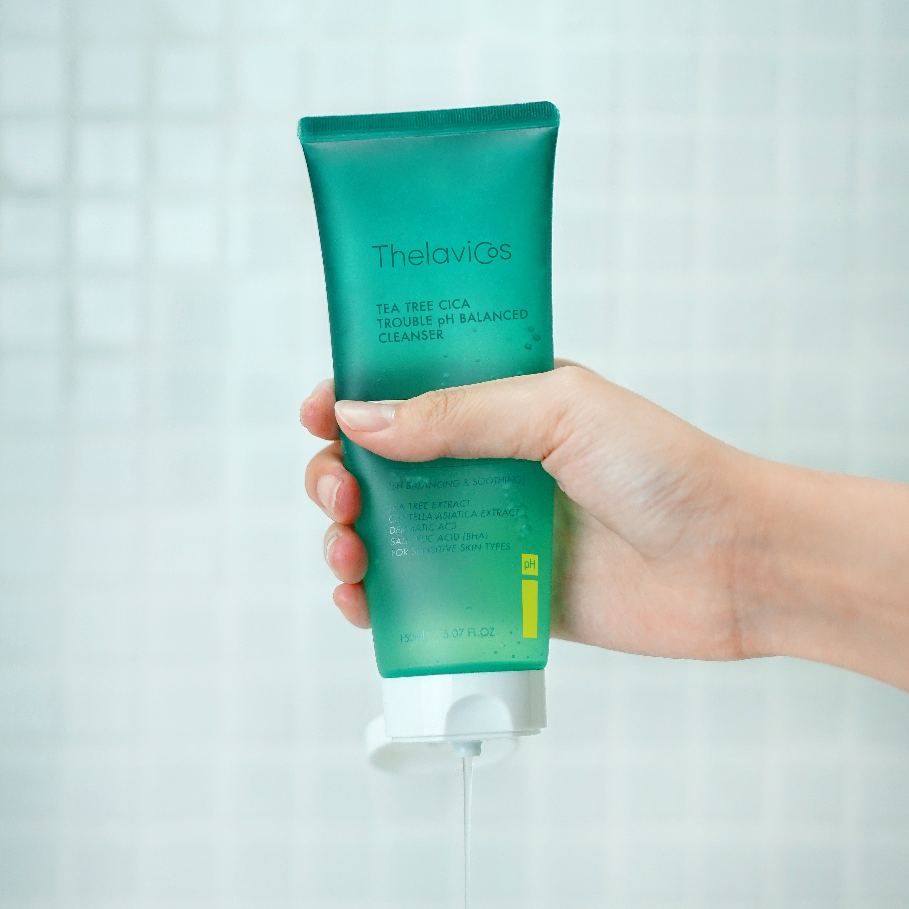 Thelavicos Tea Tree Cica Trouble Ph Balanced Cleanser 150ml