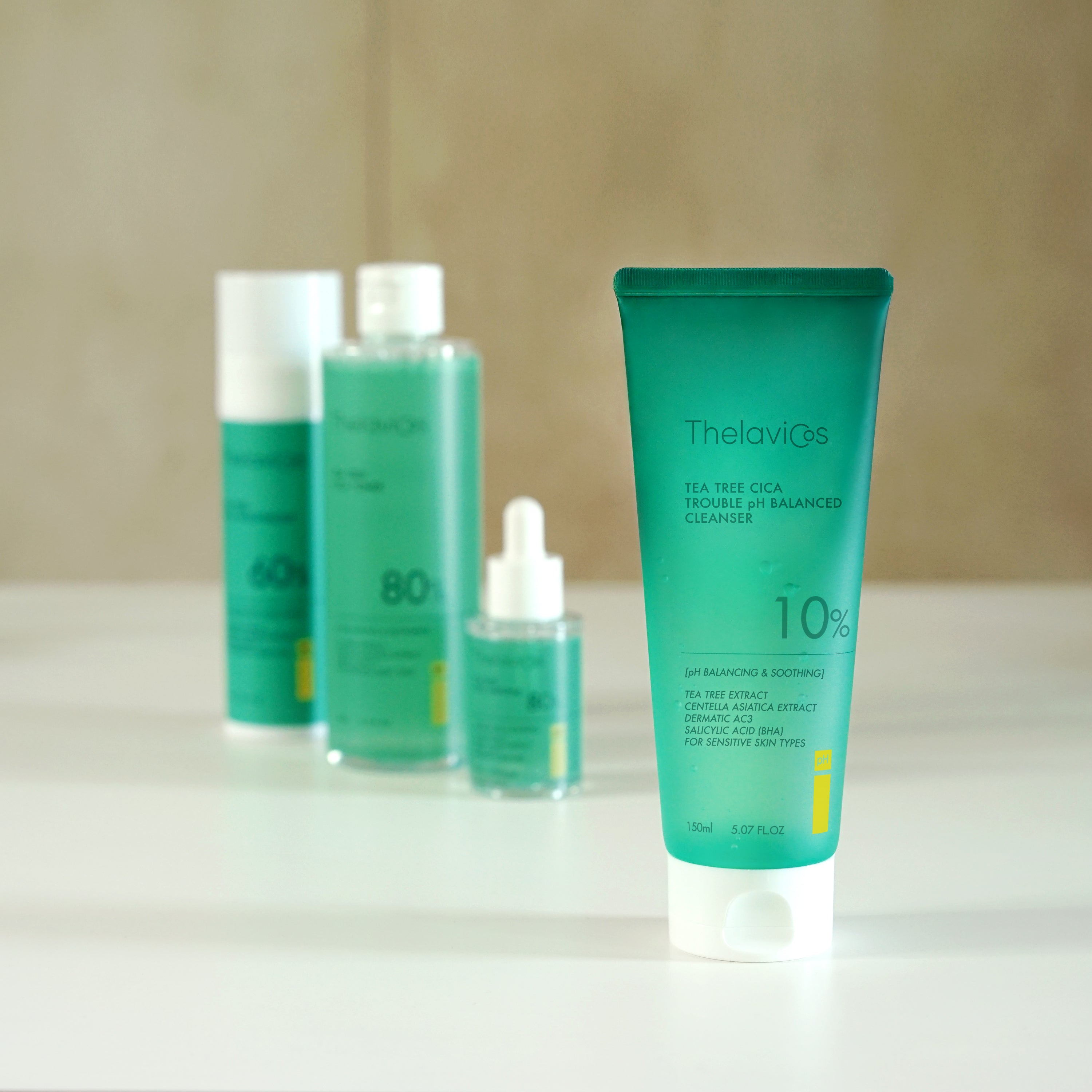 Thelavicos Tea Tree Cica Trouble Ph Balanced Cleanser 150ml