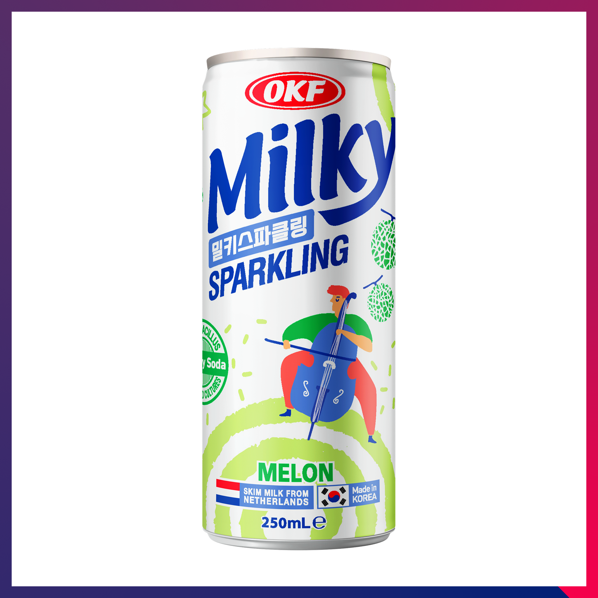 Milky Be Happy Melon 250ML*24