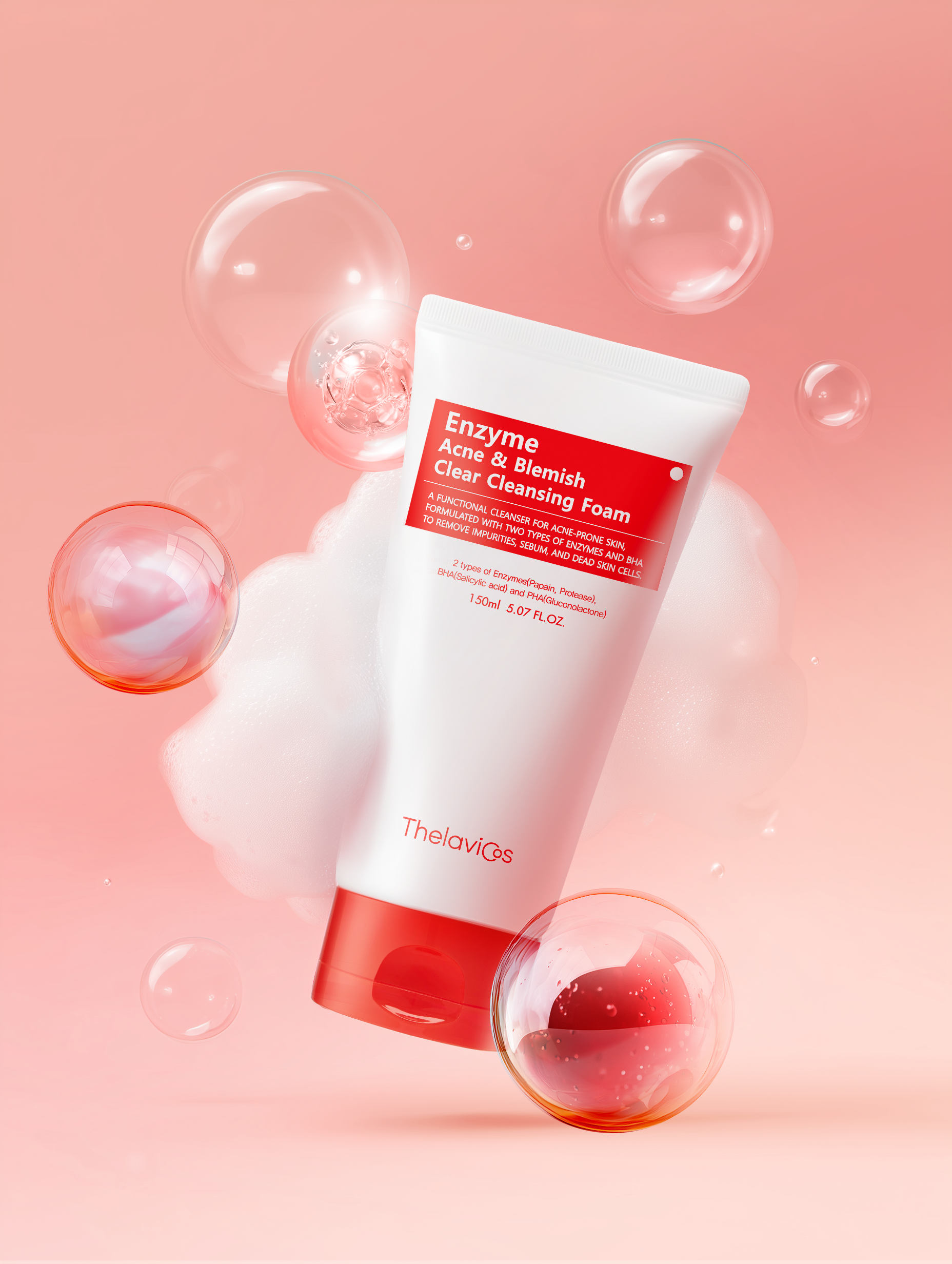 Thelavicos Acne&Blemish Clear Cleansing Foam 150ml