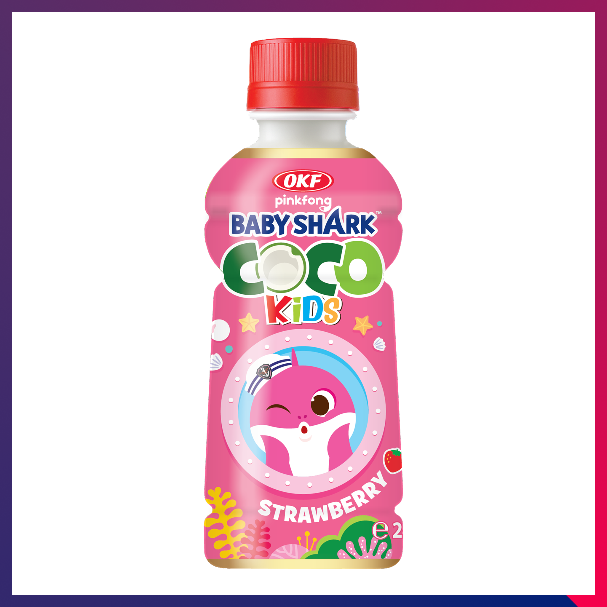 Babyshark Coco Kids Strawberry 240ML*24