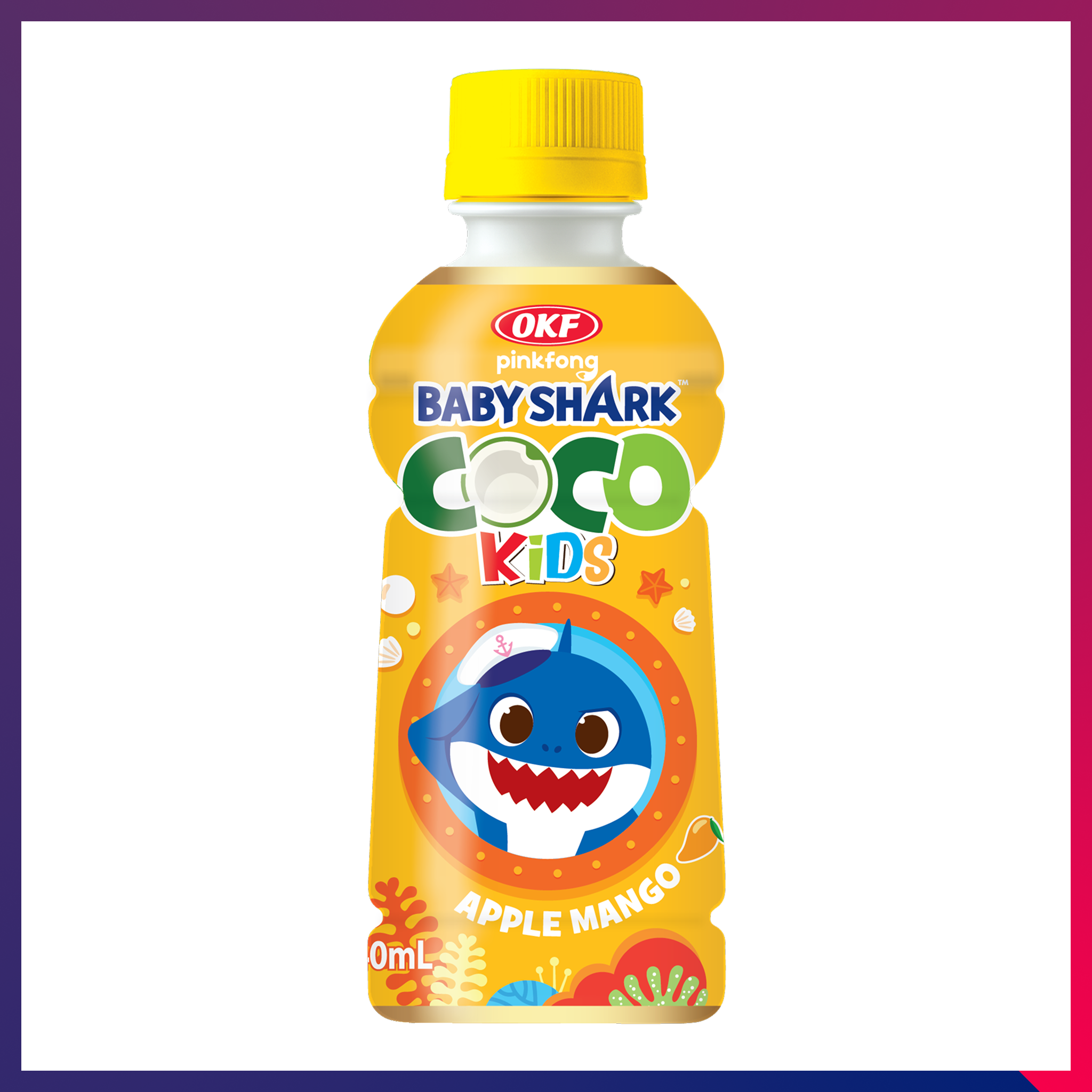 Babyshark Coco Kids Apple Mango 240ML*24