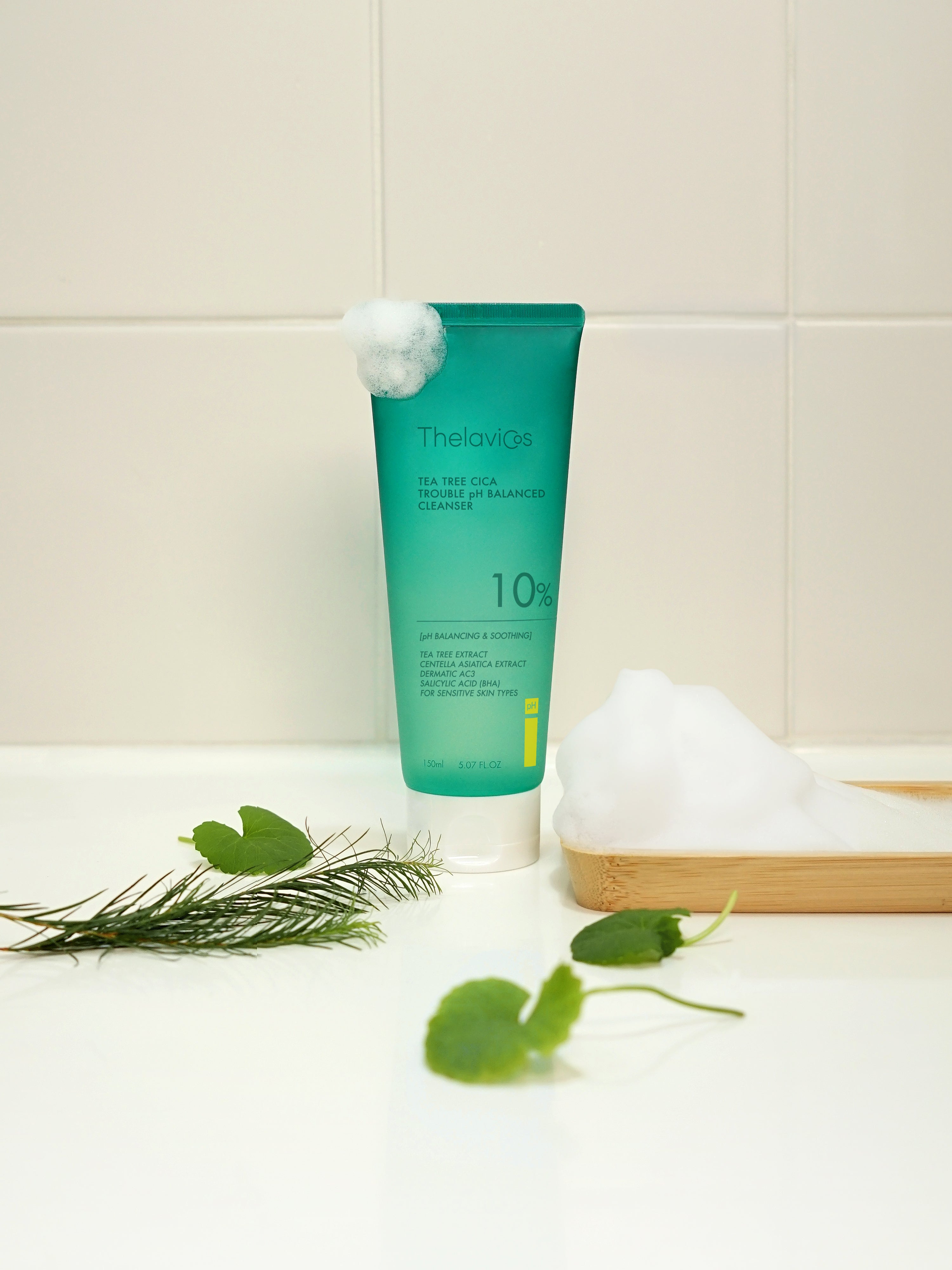 Thelavicos Tea Tree Cica Trouble Ph Balanced Cleanser 150ml
