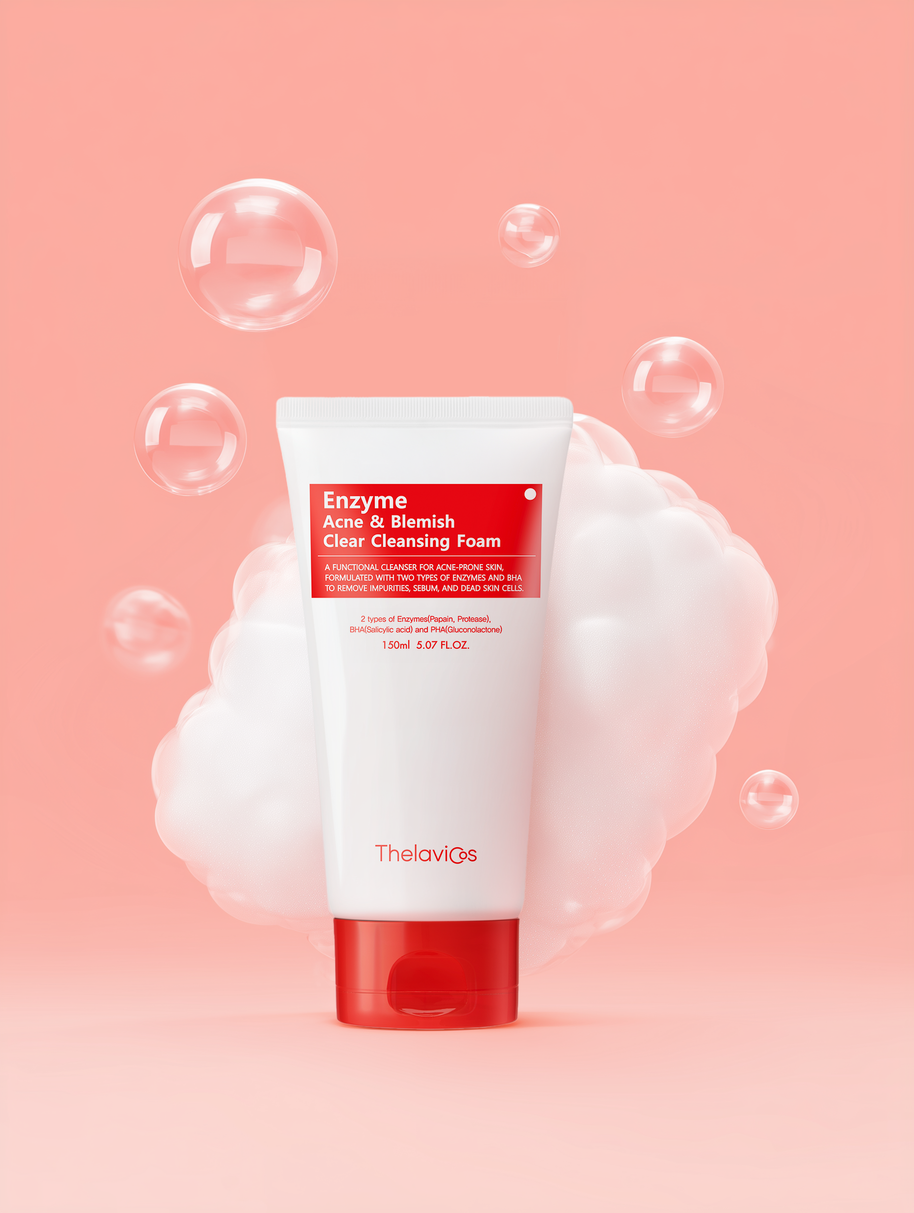 Thelavicos Acne&Blemish Clear Cleansing Foam 150ml