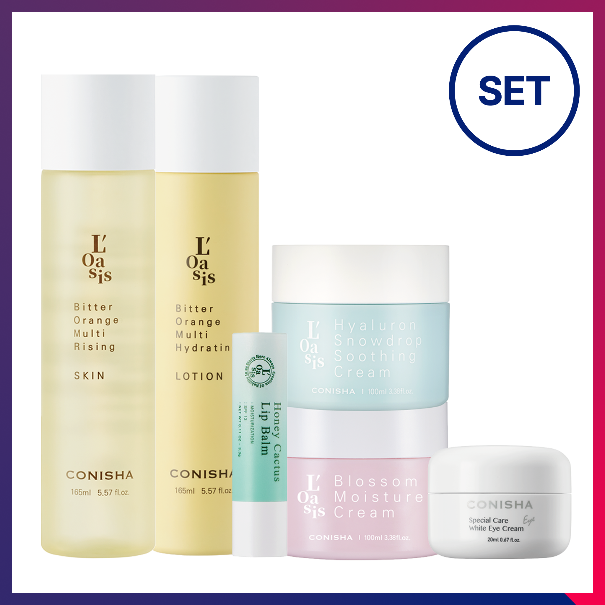 Conisha 6-Piece Skincare Set