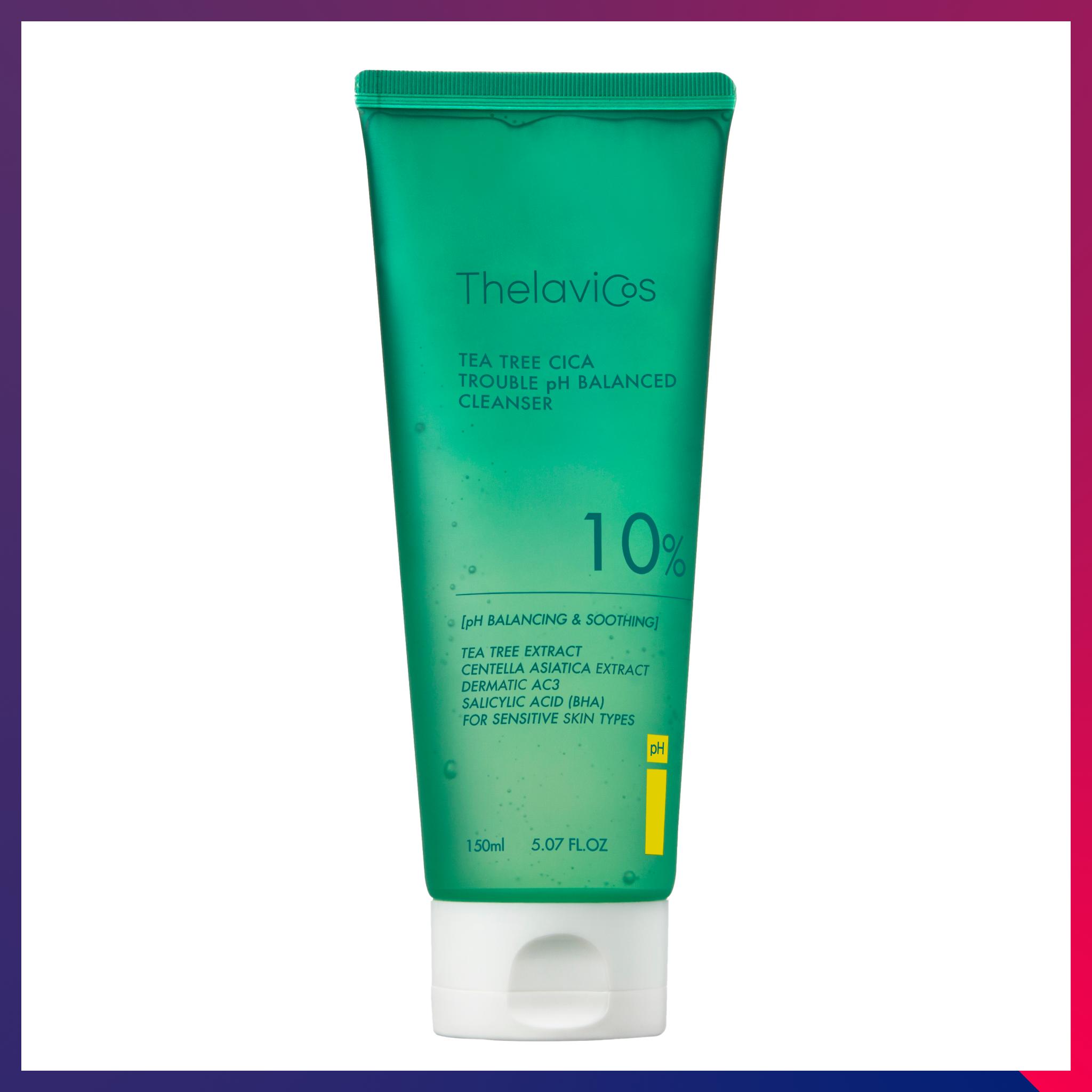 Thelavicos Tea Tree Cica Trouble Ph Balanced Cleanser 150ml
